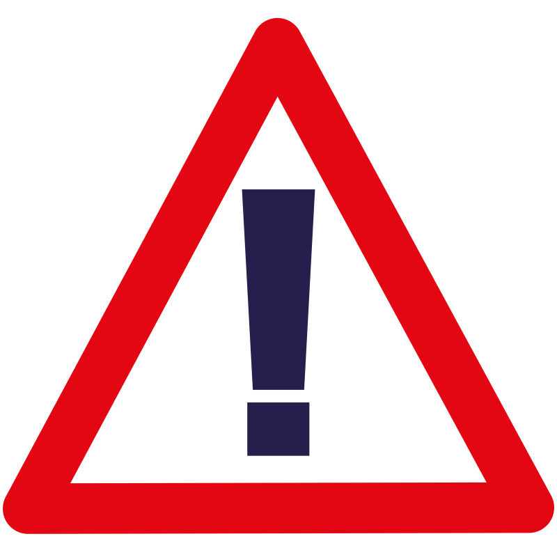 ATTENTION DANGER