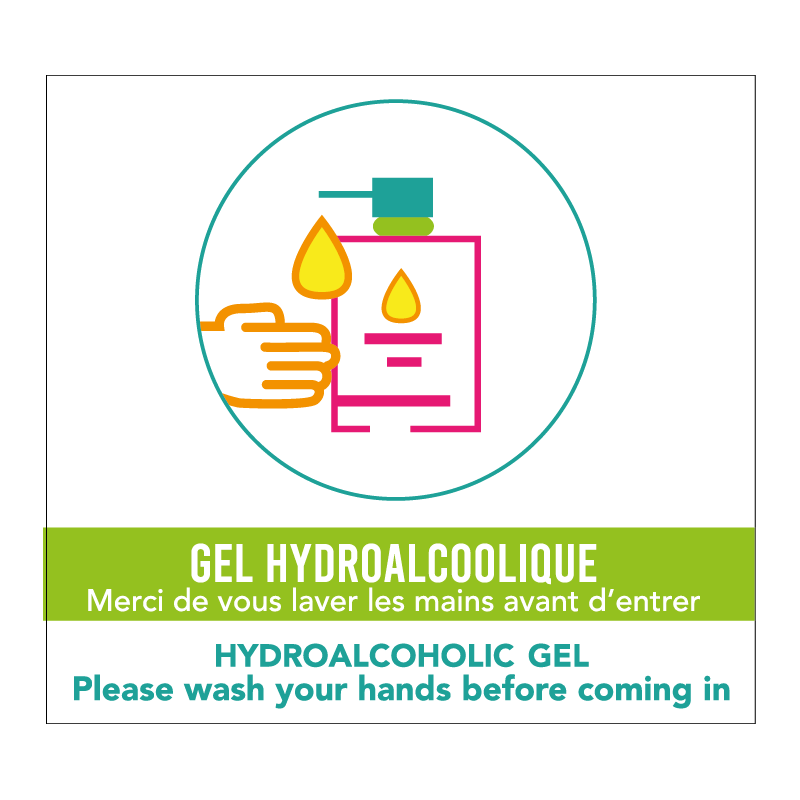 Sticker Gel Hydroalcoolique