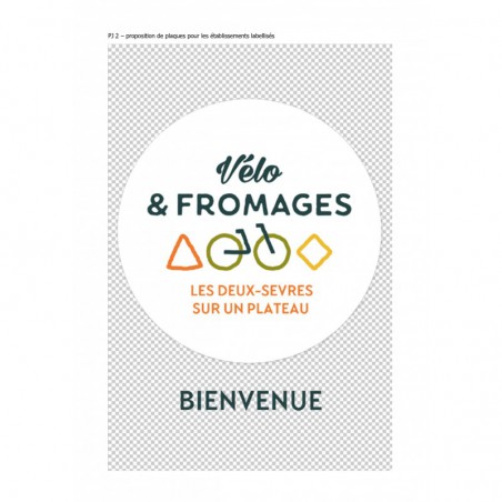 Plaque Plexi Velo et Fromage