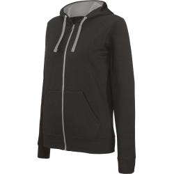 VESTE ZIP CAPUCHE FEMME...