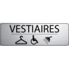 Logo Porte 300 x 100 mm Vestiaire Douche Handi (PMR)