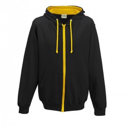 VESTE ZIP CAPUCHE HOMME CONTRAST HOODED