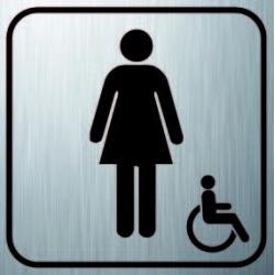 Logo Sanitaire Femme Handicapé (PMR)