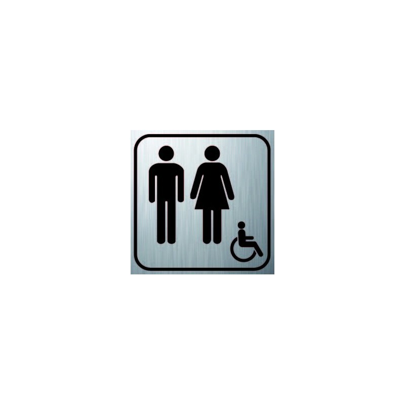 Logo Sanitaire Homme Femme Handicapé (PMR)