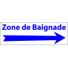 Flêche zone de baignade