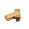 Clé USB 8Go rectangulaire en bambou