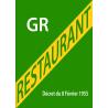 Licence Grand Restaurant Sticker