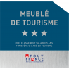 Panonceau à partir de 2022 de Classement Meublé de Tourisme