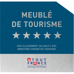 Panonceau à partir de 2022 de Classement Meublé de Tourisme