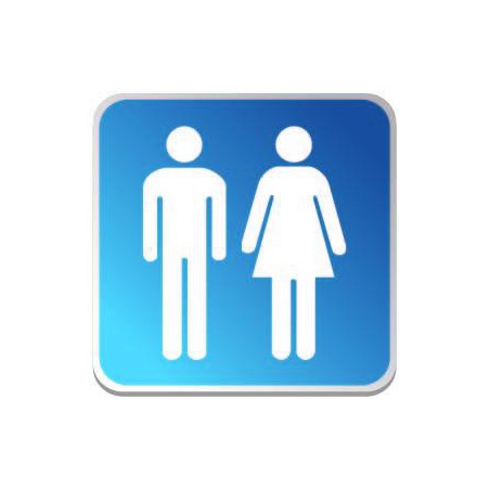 Logo Sanitaire Homme Femme Couleur