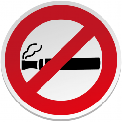 Interdit de Vapoter Sticker...