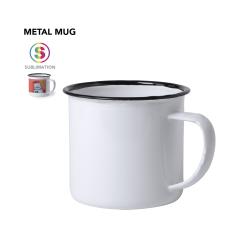 Mug métal 380 ml Couleur +...