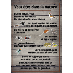 Vous êtes dans la Nature...