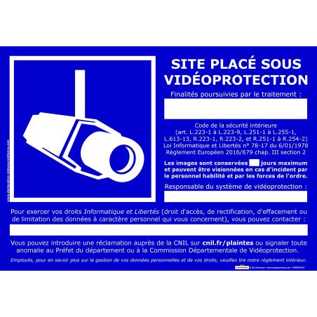 Videoprotection Officiel Sticker