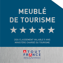 Panonceau à partir de 2022 de Classement Meublé de Tourisme