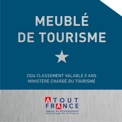 Panonceau à partir de 2022 de Classement Meublé de Tourisme