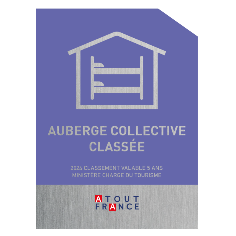 Panonceau de Classement Auberge Collective