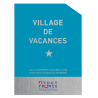 Panonceau à partir de 2022 de Classement Village de Vacances