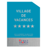 Panonceau à partir de 2022 de Classement Village de Vacances