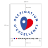 Panonceau Dibond Destination d'Excellence