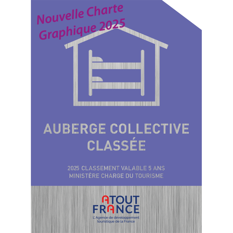 Panonceau de Classement Auberge Collective