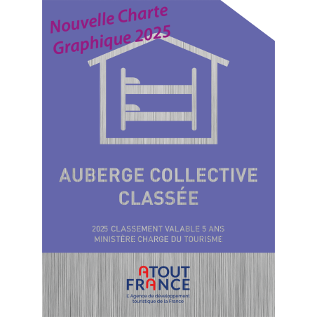 Panonceau de Classement Auberge Collective