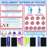 Réglement Piscine + Mesures