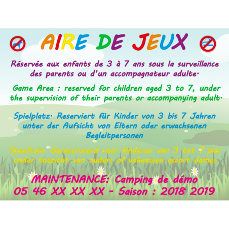 Aire de Jeux Maintenance