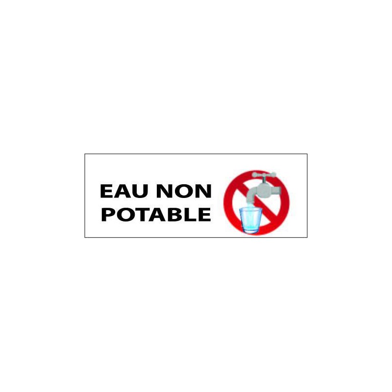 EAU NON POTABLE